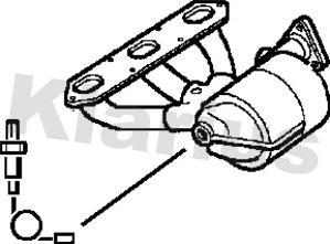 Klarius 380889 - Катализатор autosila-amz.com