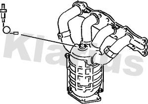 Klarius 321945 - Катализатор autosila-amz.com