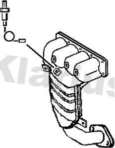 Klarius 321988 - Катализатор autosila-amz.com
