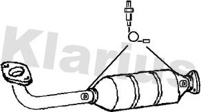 Klarius 321977 - Катализатор autosila-amz.com