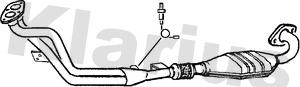 Klarius 321046 - Катализатор autosila-amz.com