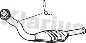 Klarius 321011 - Катализатор autosila-amz.com