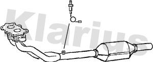 Klarius 321313 - Катализатор autosila-amz.com