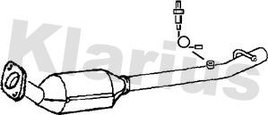 Klarius 323011 - Катализатор autosila-amz.com