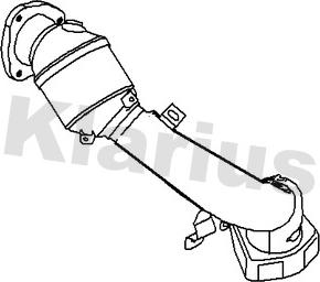 Klarius 323035 - Катализатор autosila-amz.com