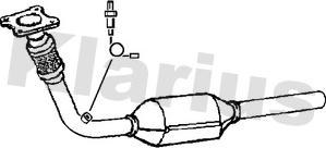 Klarius 323839 - Катализатор autosila-amz.com