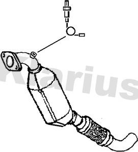 Klarius 322490 - Катализатор autosila-amz.com