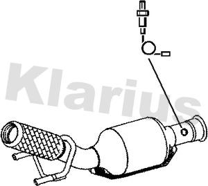 Klarius 322451 - Катализатор autosila-amz.com