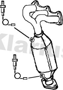 Klarius 322559 - Катализатор autosila-amz.com