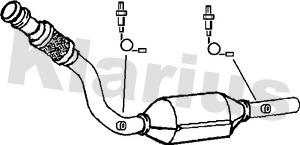 Klarius 322603 - Катализатор autosila-amz.com