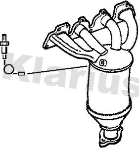 Klarius 322118 - Катализатор autosila-amz.com