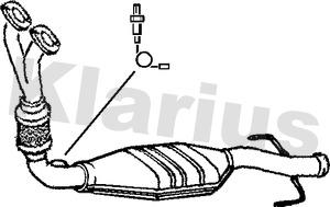 Klarius 322187 - Катализатор autosila-amz.com