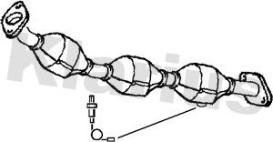 Klarius 322849 - Катализатор autosila-amz.com