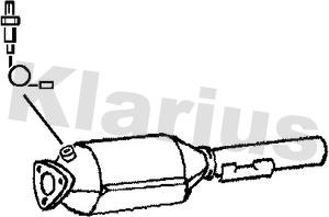 Klarius 370670 - Катализатор autosila-amz.com