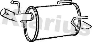 Klarius 210972 - Глушитель выхлопных газов, конечный autosila-amz.com
