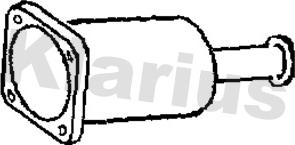 Klarius 211004 - Средний глушитель выхлопных газов autosila-amz.com