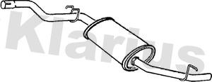 Klarius 230605 - Глушитель выхлопных газов, конечный autosila-amz.com