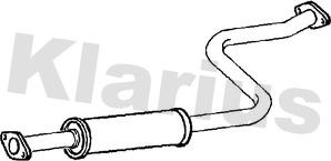 Klarius 231204 - Средний глушитель выхлопных газов autosila-amz.com
