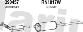 Klarius 270657U - Система выпуска ОГ autosila-amz.com