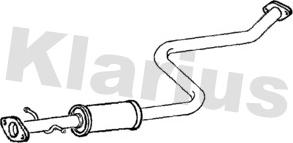 Klarius 270869 - Средний глушитель выхлопных газов autosila-amz.com