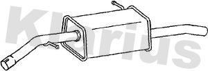 Klarius CN662T - Глушитель выхлопных газов, конечный autosila-amz.com