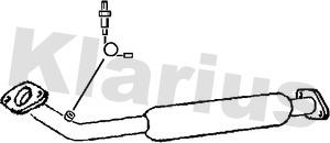 Klarius DU90G - Средний глушитель выхлопных газов autosila-amz.com
