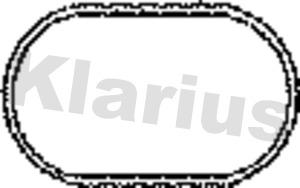 Klarius FDG47AB - Прокладка, труба выхлопного газа autosila-amz.com