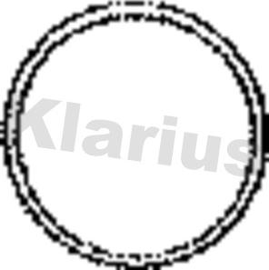 Klarius HAG16AC - Прокладка, труба выхлопного газа autosila-amz.com