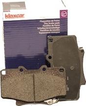 Klaxcar France 24640z - Тормозные колодки, дисковые, комплект autosila-amz.com