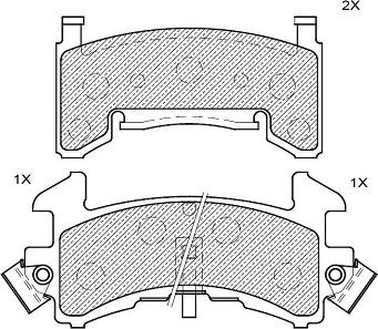 Raybestos PGD154M - Тормозные колодки, дисковые, комплект autosila-amz.com