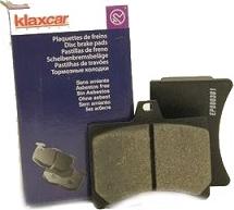 Klaxcar France 24234z - Тормозные колодки, дисковые, комплект autosila-amz.com