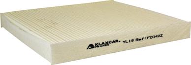 Klaxcar France FC042z - Фильтр воздуха в салоне autosila-amz.com