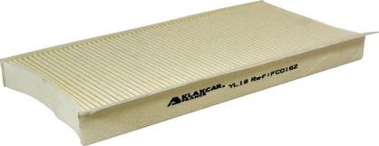 Klaxcar France FC016z - Фильтр воздуха в салоне autosila-amz.com