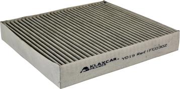 Klaxcar France FC030z - Фильтр воздуха в салоне autosila-amz.com
