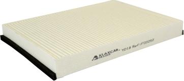 Klaxcar France FC025z - Фильтр воздуха в салоне autosila-amz.com