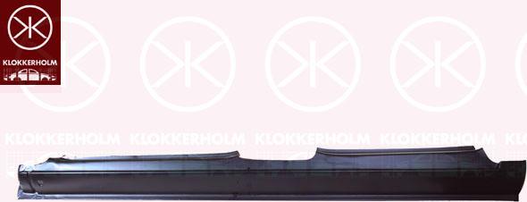 Klokkerholm 9590 011 - Подножка, накладка порога autosila-amz.com