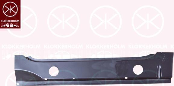 Klokkerholm 9558061 - Подножка, накладка порога autosila-amz.com