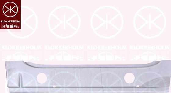 Klokkerholm 9558062 - Подножка, накладка порога autosila-amz.com