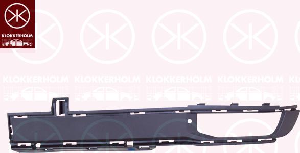 Klokkerholm 9569912 - Решетка вентиляционная в бампере autosila-amz.com