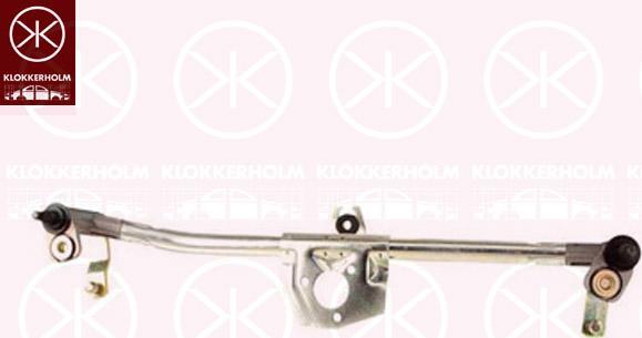 Klokkerholm 95143280 - Система тяг и рычагов привода стеклоочистителя autosila-amz.com