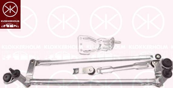 Klokkerholm 95243280 - Система тяг и рычагов привода стеклоочистителя autosila-amz.com