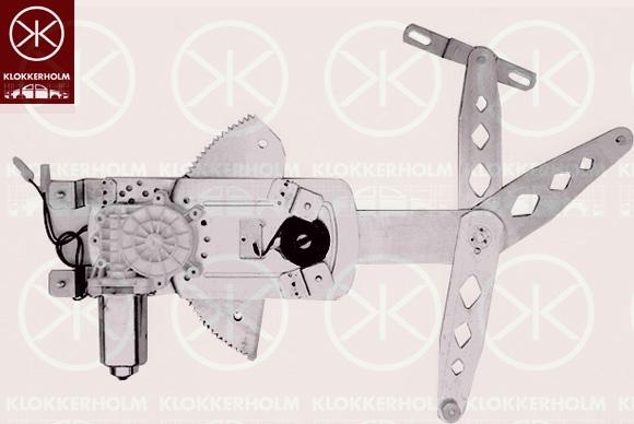 Klokkerholm 50511801 - Стеклоподъемник autosila-amz.com