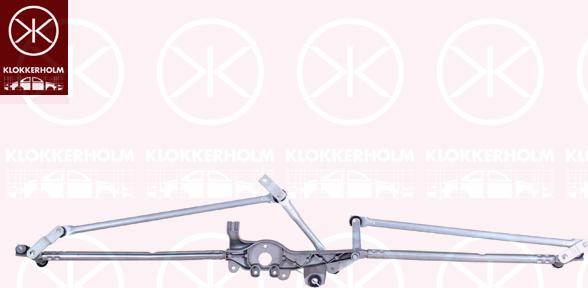 Klokkerholm 50533270 - Механизм стеклоочистителя без мотора Opel - Astra J 12.09- autosila-amz.com