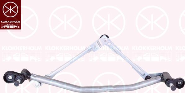 Klokkerholm 50523270 - Механизм стеклоочистителя без мотора Opel - Astra H 03.04-09 autosila-amz.com