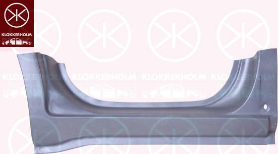 Klokkerholm 5088 041 - Подножка, накладка порога autosila-amz.com