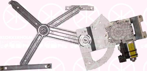 Klokkerholm 50261805 - Стеклоподъемник autosila-amz.com