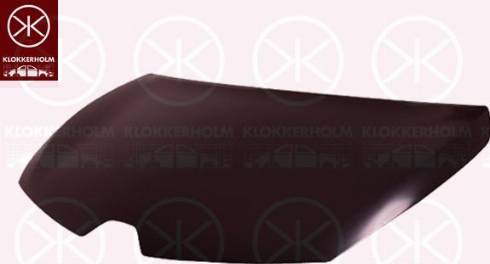 Klokkerholm 6034280 - Капот двигателя autosila-amz.com