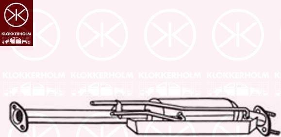 Klokkerholm 095-350 - Сажевый / частичный фильтр, система выхлопа ОГ autosila-amz.com