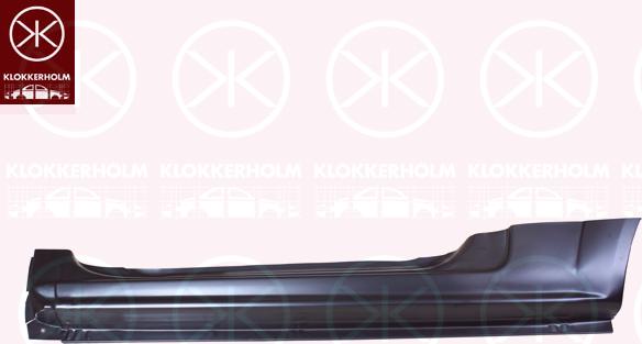 Klokkerholm 0511001 - Подножка, накладка порога autosila-amz.com