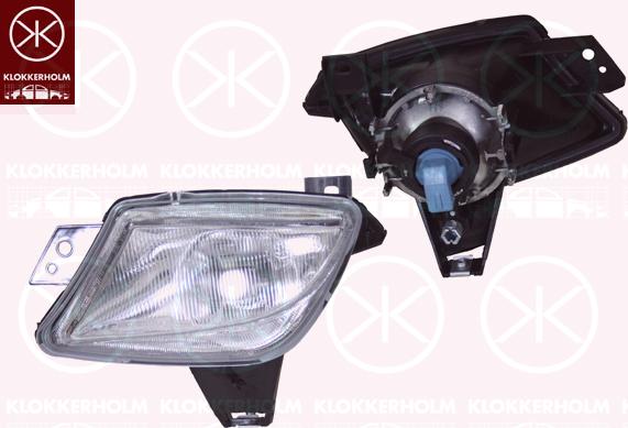 Klokkerholm 05350282 - Противотуманная фара autosila-amz.com